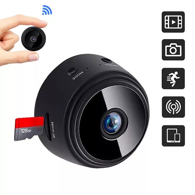 Mini Cámara de Seguridad WiFi 1080P HD Inalámbrica - MushaShop