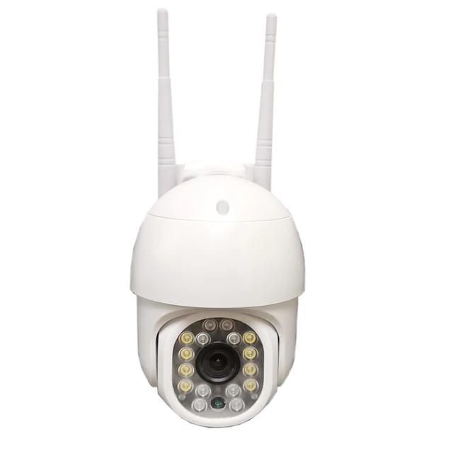 Cámara de Vigilancia 360° Exterior – Seguridad en Cada Ángulo - MushaShop