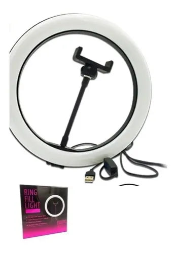 Aro LED 10 Pulgadas con Trípode de 2 Metros - Ilumina tu Creatividad - MushaShop
