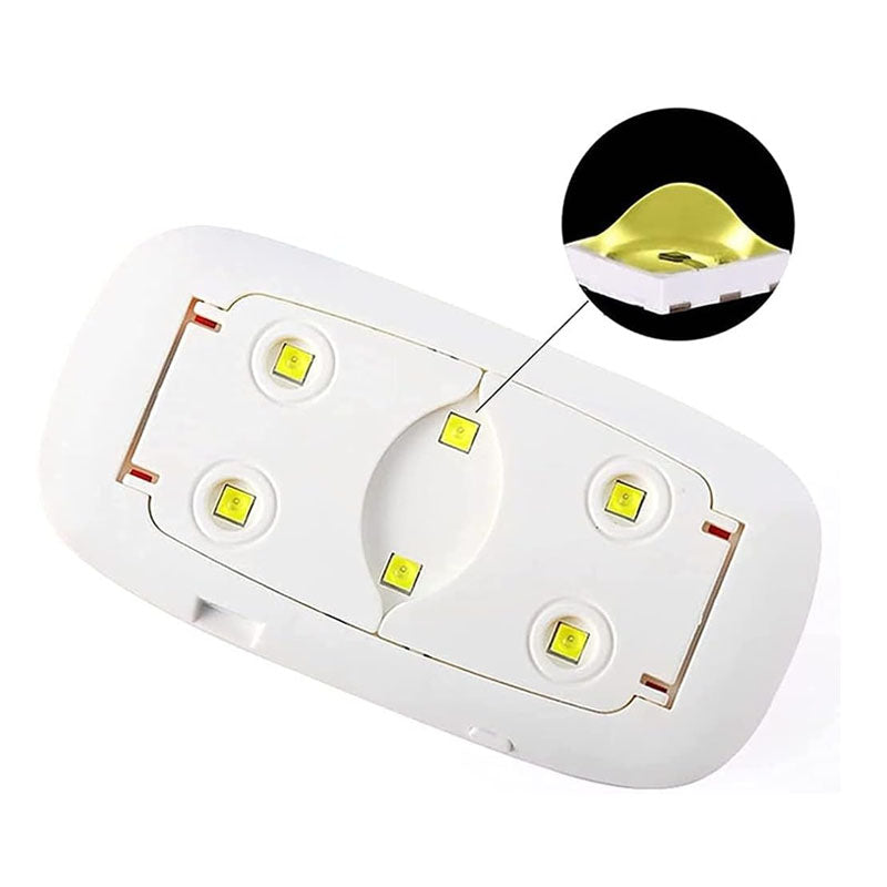 Lámpara UV LED Portátil para Secado de Uñas | Resultados Profesionales en Casa - MushaShop