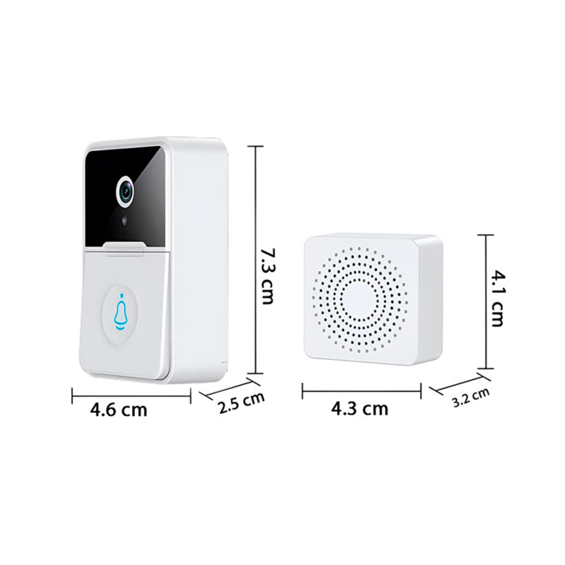 Timbre de Video Inalámbrico con Cámara | Conexión WiFi y Visión Nocturna - MushaShop