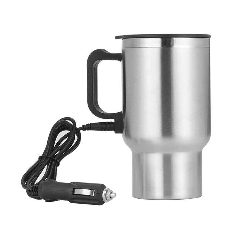 Tarro Térmico de Acero Inoxidable con Cargador USB para Auto - MushaShop