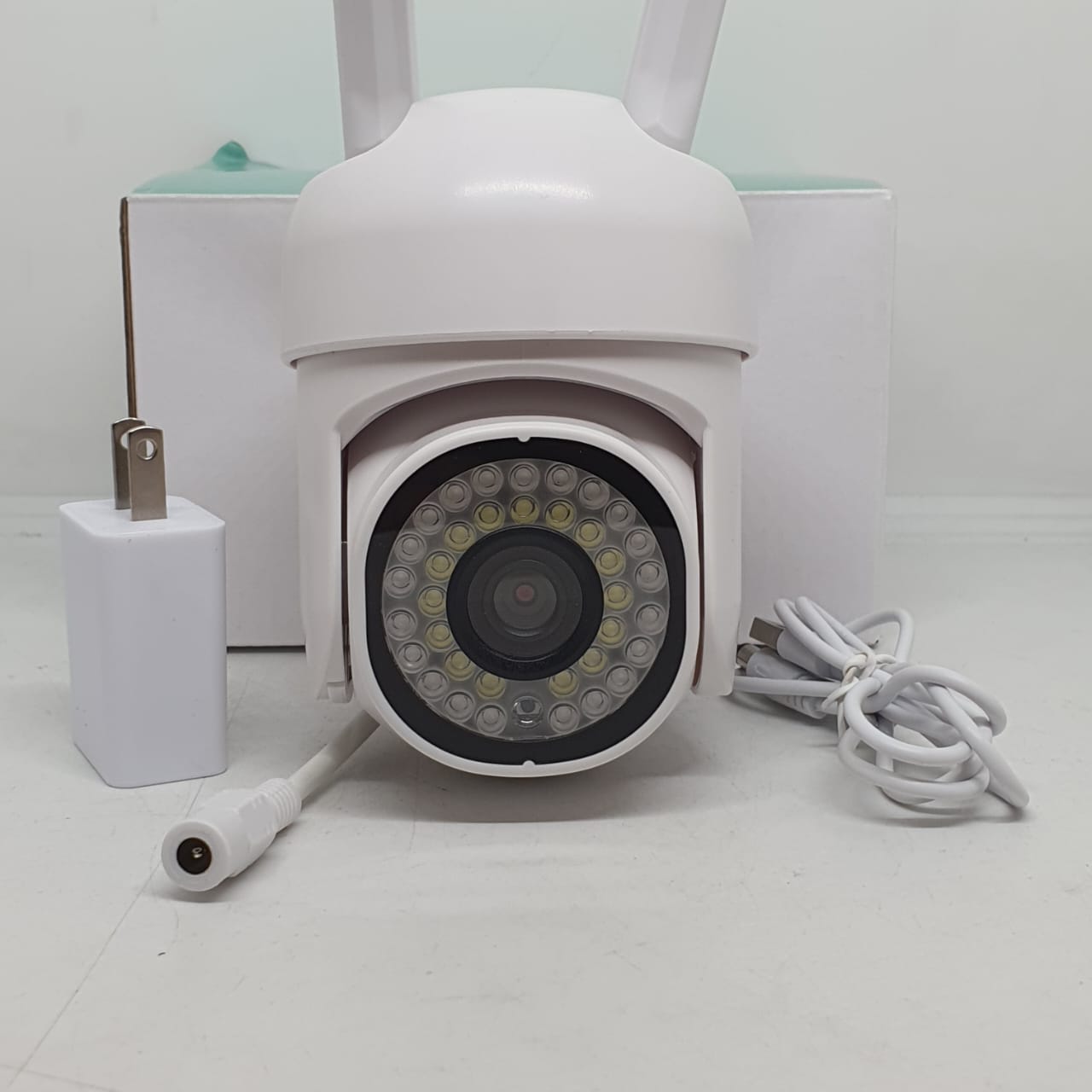 Cámara de Vigilancia 360° Exterior – Seguridad en Cada Ángulo - MushaShop