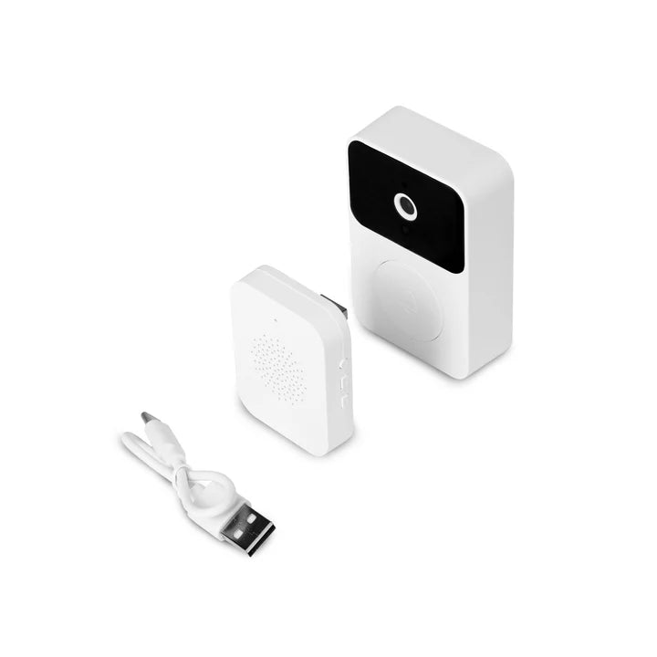 Timbre de Video Inalámbrico con Cámara | Conexión WiFi y Visión Nocturna - MushaShop