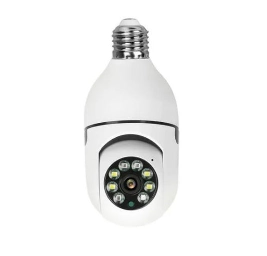 Cámara Foco 360 Grados WiFi IP Seguridad HD - MushaShop