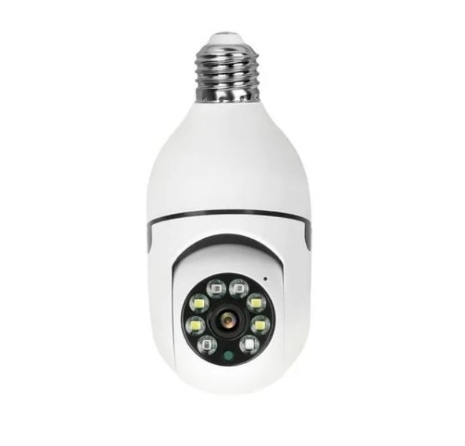 Cámara Foco 360 Grados WiFi IP Seguridad HD - MushaShop