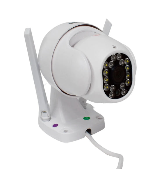 Cámara de Seguridad WiFi 2 Antenas IP66 Resistente al Agua - MushaShop