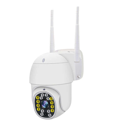 Cámara de Vigilancia 360° Exterior – Seguridad en Cada Ángulo - MushaShop