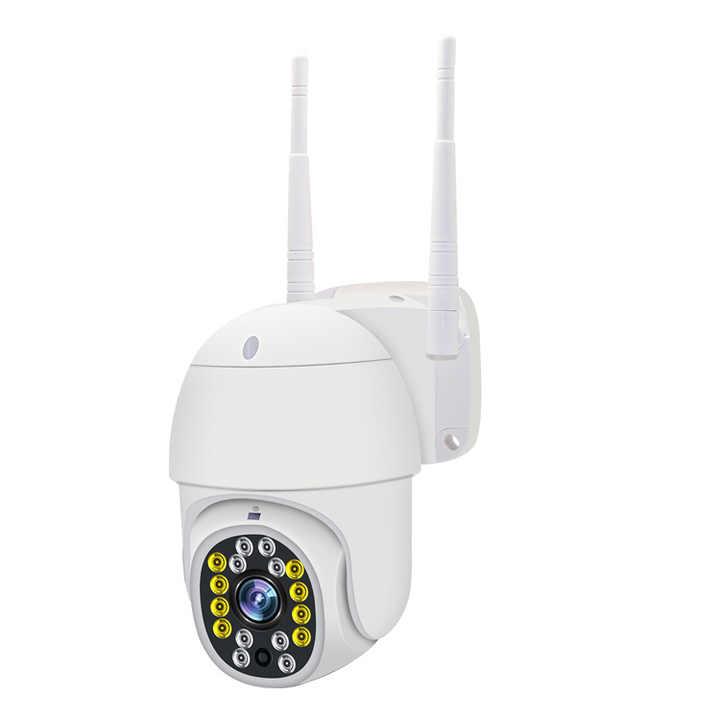 Cámara de Vigilancia 360° Exterior – Seguridad en Cada Ángulo - MushaShop
