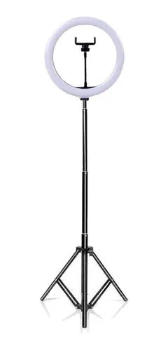Aro LED 10 Pulgadas con Trípode de 2 Metros - Ilumina tu Creatividad - MushaShop