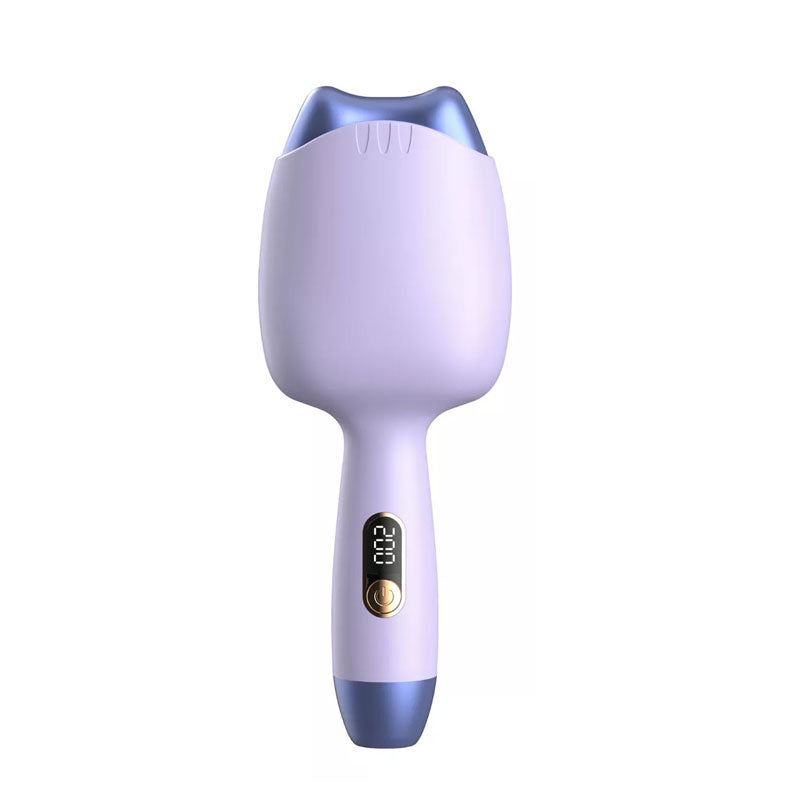 Plancha Rizadora de Cabello Cerámica con Forma de Gato | Rizado Rápido y Seguro - MushaShop
