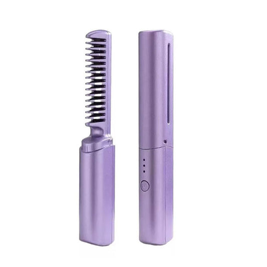 Peine Alaciador Inalámbrico Portable - Tu Aliado para un Cabello Perfecto en Cualquier Lugar - MushaShop
